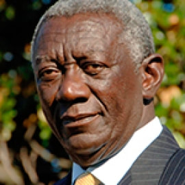 a Ghanaian politician who served as the President of Ghana from 7 January 2001 to 7 January 2009.